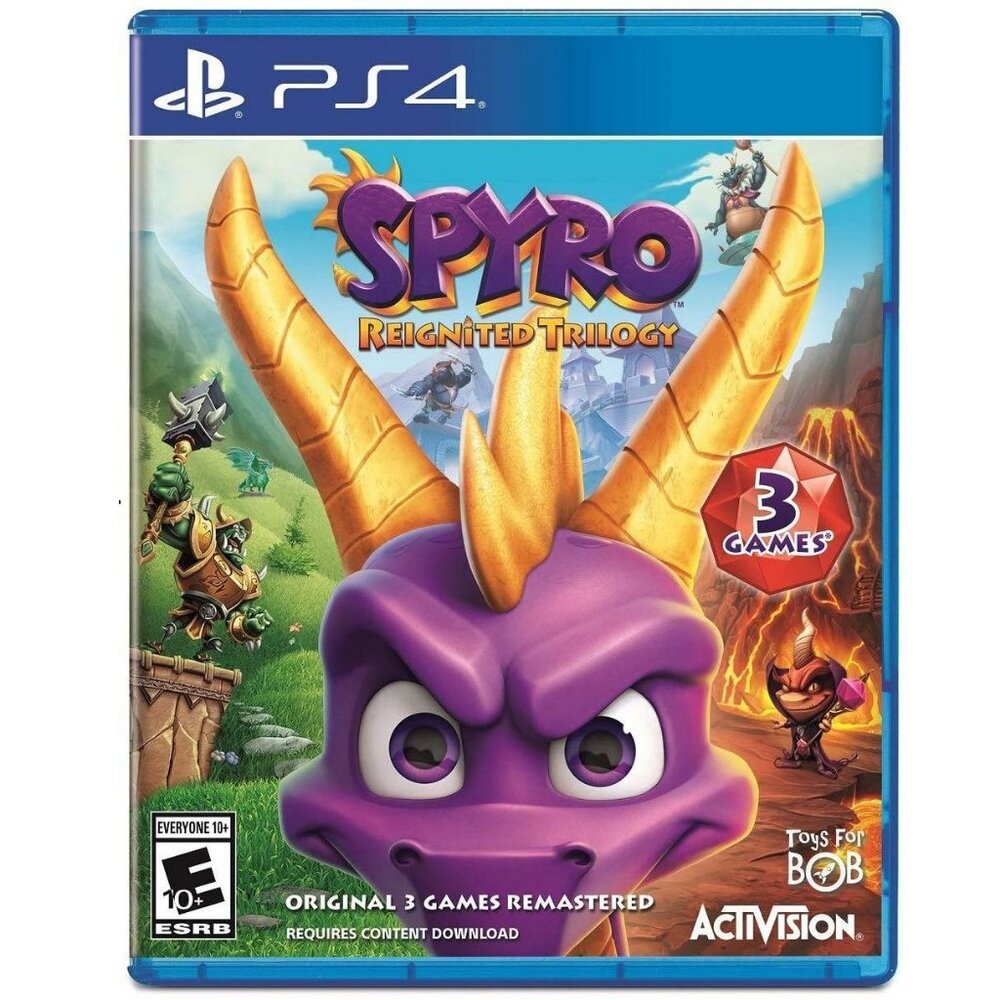 PS4 Spyro Reignited Trilogy Game